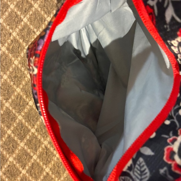 Vera Bradley Coleman Black and Red Paisley Backpack Limited Edition main image 5